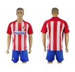 Atletico Madrid Blank Home Soccer Club Jersey