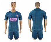 Atletico Madrid Blank Sec Away Soccer Club Jersey