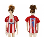 Women's Atletico Madrid #1 Moya Home Soccer Club Jersey