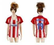Women's Atletico Madrid #19 Hernandez Home Soccer Club Jersey