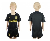 Atletico Madrid Blank Away Kid Soccer Club Jersey