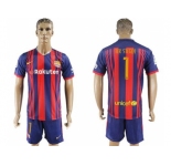 Barcelona #1 Ter Stegen Home Soccer Club