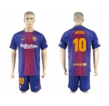 Barcelona #10 Messi Home Soccer Club Jersey