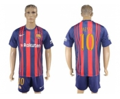 Barcelona #10 Messi Home Soccer Club