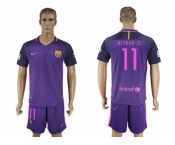 Barcelona #11 Neymar Jr Away Soccer Club Jerse