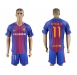 Barcelona #11 Neymar Jr Home Soccer Club Jerse