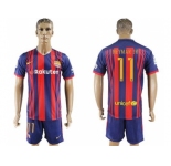 Barcelona #11 Neymar Jr Home Soccer Club Jersey.
