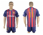 Barcelona #11 Neymar Jr Home Soccer Club Jerseys