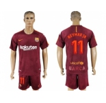 Barcelona #11 Neymar Jr Sec Away Soccer Club Jersey