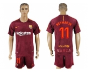Barcelona #11 Neymar Jr Sec Away Soccer Club Jersey