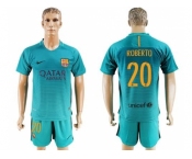 Barcelona #20 Roberto Sec Away Soccer Club Jerseys