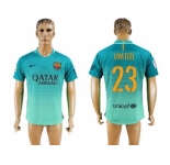 Barcelona #23 Umtiti Sec Away Soccer Club Jerseyss
