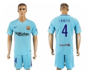 Barcelona #4 I.Rakitic Away Soccer Club Jerseys.