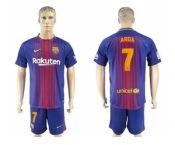 Barcelona #7 Arda Home Soccer Club Jersey.