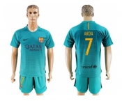 Barcelona #7 Arda Sec Away Soccer Club Jerseys
