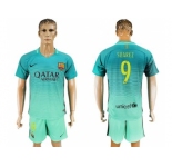 Barcelona #9 Suarez Sec Away Soccer Club Jersey