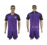 Barcelona Blank Away Soccer Club Jerse