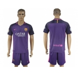 Barcelona Blank Away Soccer Club Jerseys.
