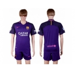 Barcelona Blank Away Soccer Club Jerseyss