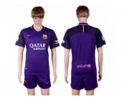 Barcelona Blank Away Soccer Club Jerseyss