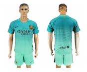 Barcelona Blank Sec Away Soccer Club Jerse
