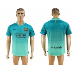 Barcelona Blank Sec Away Soccer Club Jerseyss