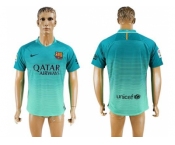 Barcelona Blank Sec Away Soccer Club Jerseyss