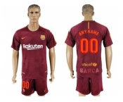 Barcelona Personalized Sec Away Soccer Club Jersey
