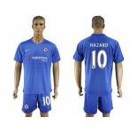 Chelsea #10 Hazard Home Soccer Club Jerseys