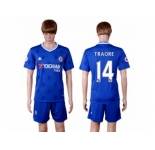 Chelsea #14 Traore Home Soccer Club Jerseys