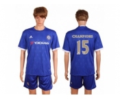 Chelsea #15 Champions Home Soccer Club Jerseys
