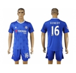 Chelsea #16 Kenedy Home Soccer Club Jersey