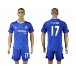 Chelsea #17 Pedro Home Soccer Club Jersey