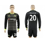 Chelsea #20 Miazga Sec Away Long Sleeves Soccer Club Jersey