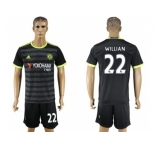Chelsea #22 Willian Away Soccer Club Jersey