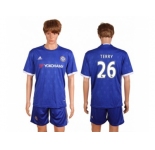 Chelsea #26 Terry Home Soccer Club Jerseyss