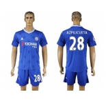 Chelsea #28 Azpilicueta Home Soccer Club Jerseys