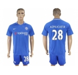 Chelsea #28 Azpilicueta Home Soccer Club