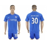 Chelsea #30 David Luiz Home Soccer Club Jersey