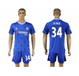 Chelsea #34 Aina Home Soccer Club Jersey