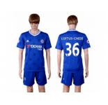 Chelsea #36 Loftus-Cheek Home Soccer Club Jersey