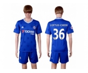 Chelsea #36 Loftus-Cheek Home Soccer Club Jersey