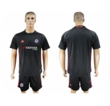 Chelsea Blank Black Goalkeeper Soccer Club Jersey
