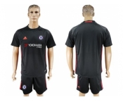 Chelsea Blank Black Goalkeeper Soccer Club Jersey