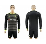 Chelsea Blank Sec Away Long Sleeves Soccer Club Jersey