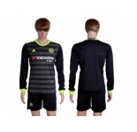 Chelsea Blank Sec Away Long Sleeves Soccer Club Jerseys