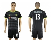 helsea #13 Courtois Away Soccer Club Jersey