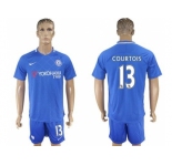 helsea #13 Courtois Home Soccer Club Jerseys