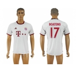 Bayern Munchen #17 Boateng White Soccer Club Jersey