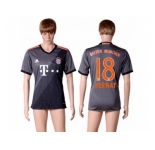 Bayern Munchen #18 Bernat Away Soccer Club Jersey